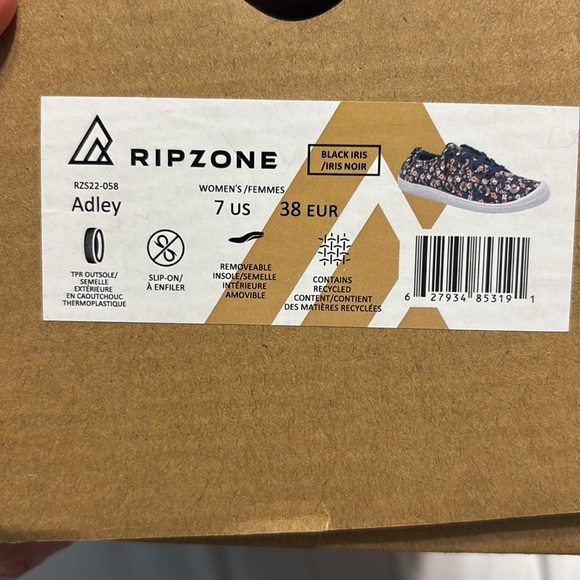 Ripzone women’s sneakers let’s runners slip on shoes cute 7 - Picture 3 of 7